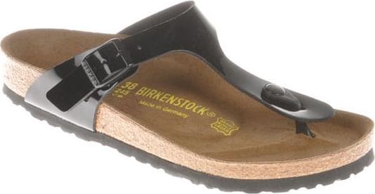 Actual product image Birkenstock Gizeh Birko-Flor Patent Normal (35)
