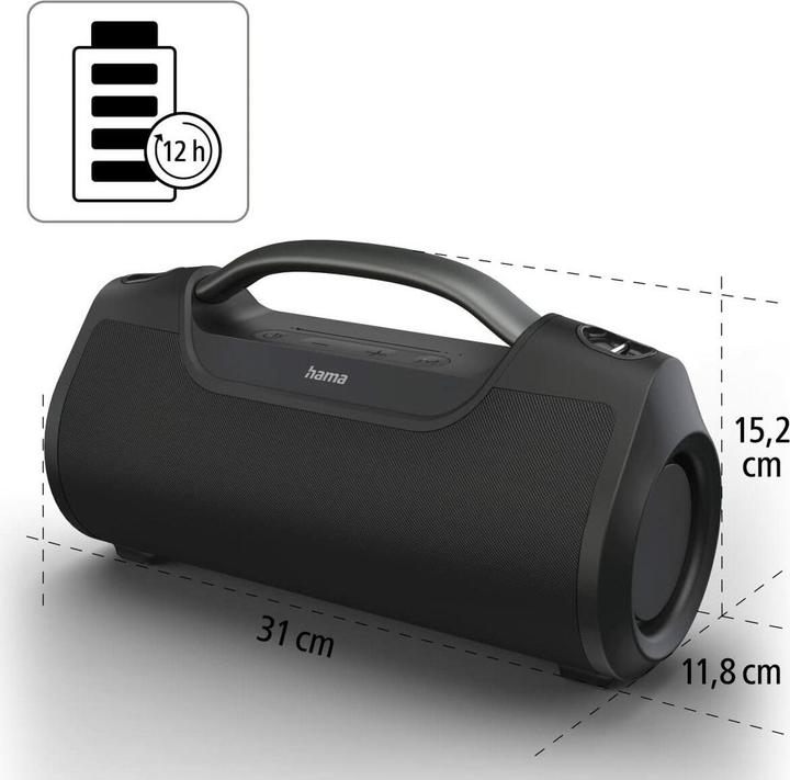 Actual product image Hama SoundBarrel (12 h)