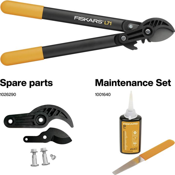 Actual product image Fiskars Replacement blade for PowerGear II geared loppers L71