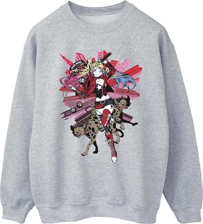 Immagine prodotto Felpa in cotone con iena Harley Quinn (M)