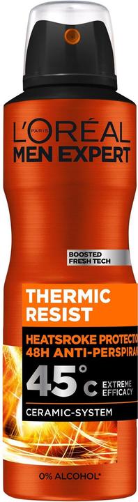 L'Oréal Paris Antitranspirantspray Men Expert Thermic Resist (48h Antitranspirant) 250ml (Spray, 250 ml)
