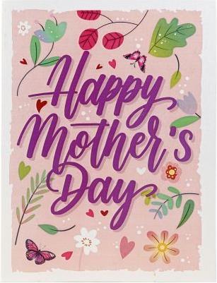 Produktbild MU Classic 3D Pop-Up Muttertags Glückwunschkarte - Happy Mother's Day (1 Stk.)