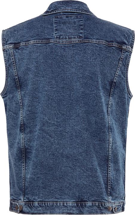 Actual product image Men+ Jeansweste, Knopfleiste (5XL)