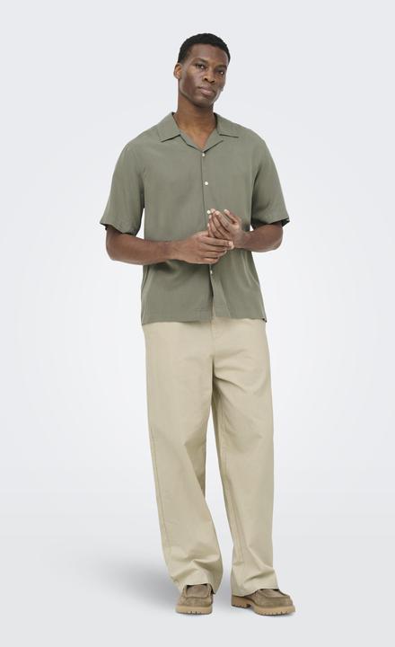 Immagine prodotto Only & Sons Onsperu Ss Reg Tencel Shirt Noos (S)