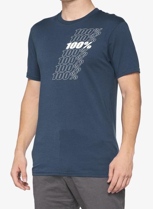 Produktbild 100% Herren Nord T-Shirt, Slate Blue, M (M)