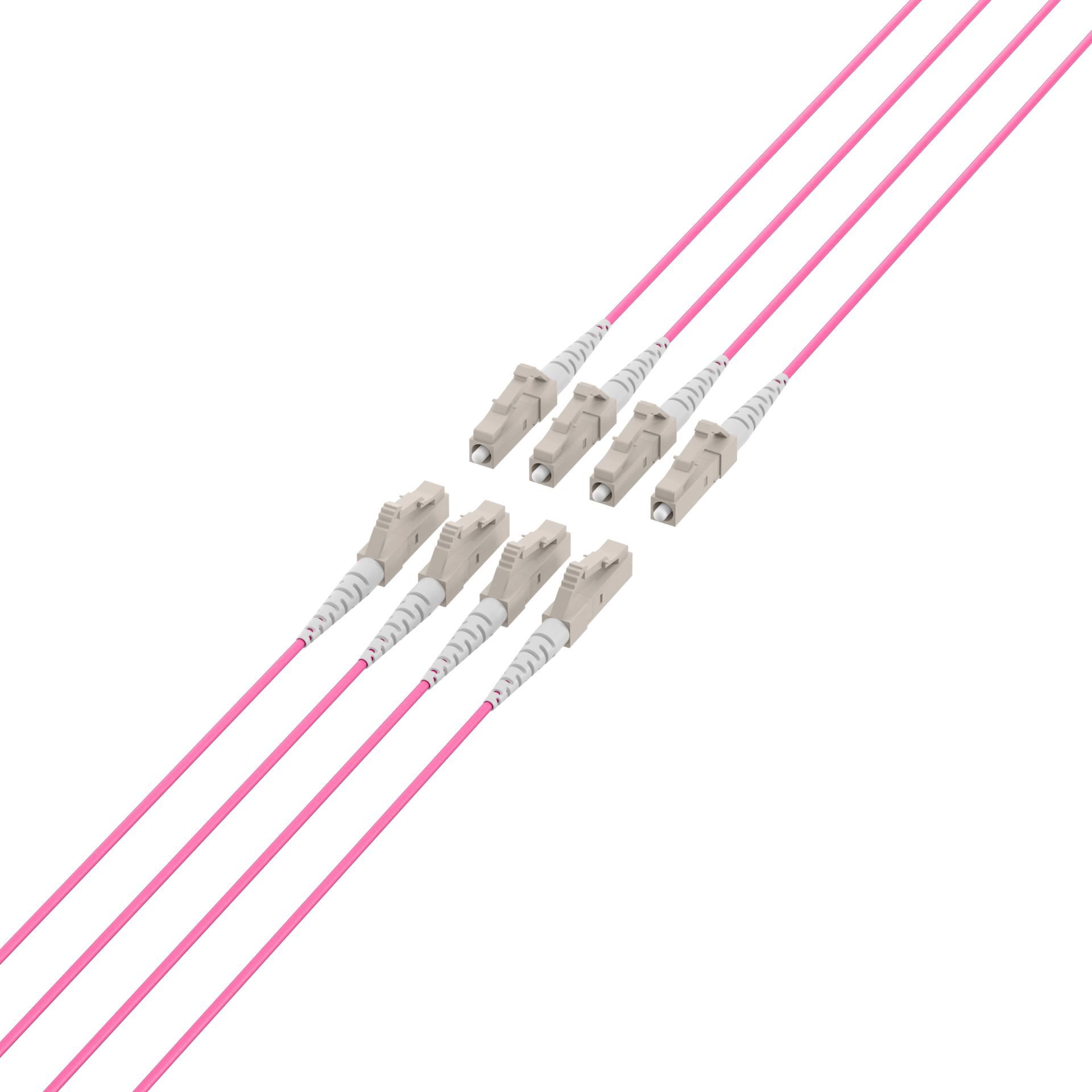 EFB Elektronik Trunkkabel U-DQ ZN BH OM4 8G 1x8 LC-LC 70m Dca LSZH (70 m), Netzwerkkabel