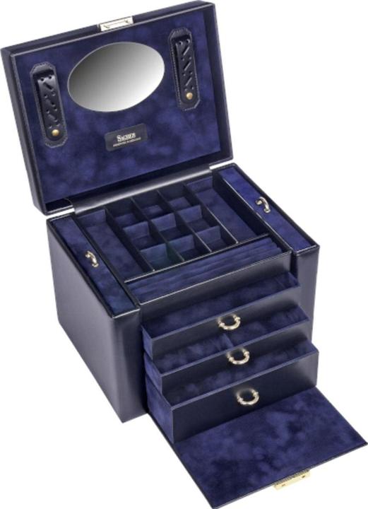 Produktbild Sacher 88.301.014023 - Schmuckkasten Marta acuro navy (Leder)