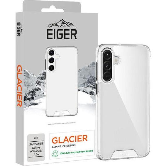 Eiger Glacier Case SAM A37/A36/A56 (Samsung Galaxy A36, Samsung Galaxy A37, Samsung Galaxy A56), Cover smartphone, Trasparente
