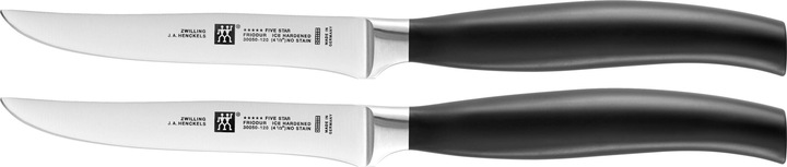 Zwilling Série de couteaux FIVE STAR Couteau à steak 12 cm (lot de 2) (2 pièce(s), Couteau)