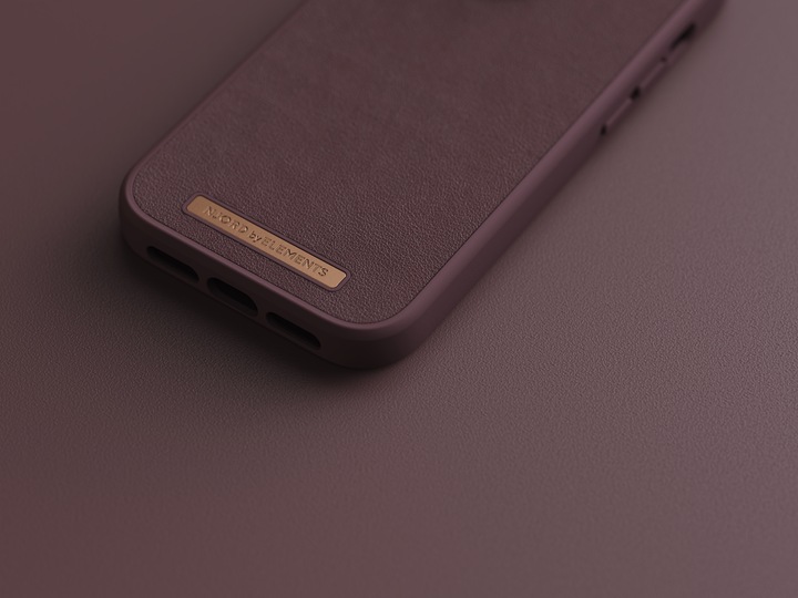 Produktbild Njord Genuine Leather Case Iphone 14 (Apple iPhone 14 Pro)