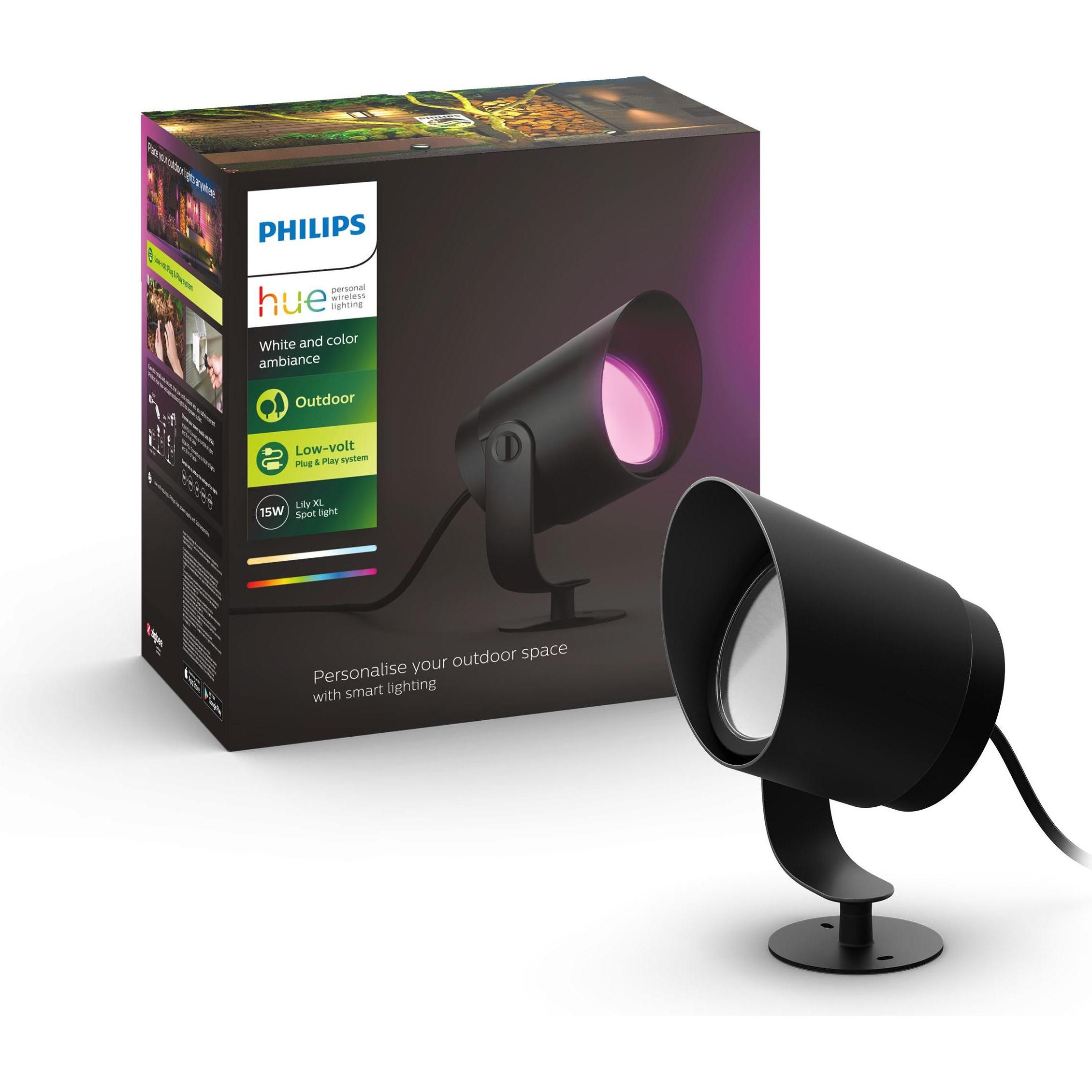 Thumbnail - Philips Hue, Gartenbeleuchtung, Lily XL Erweiterung (1050 lm, IP65)