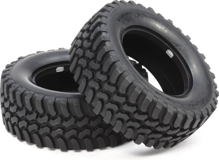 Produktbild Tamiya 1:10 CC-01 Mud-Block Off-Road Reifen (2)