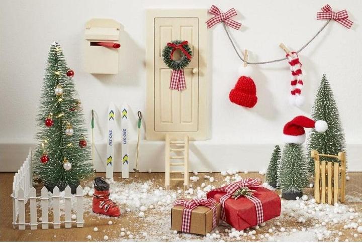 Actual product image Hobby Fun Mini Utensils Ski Boot 4 cm, Red