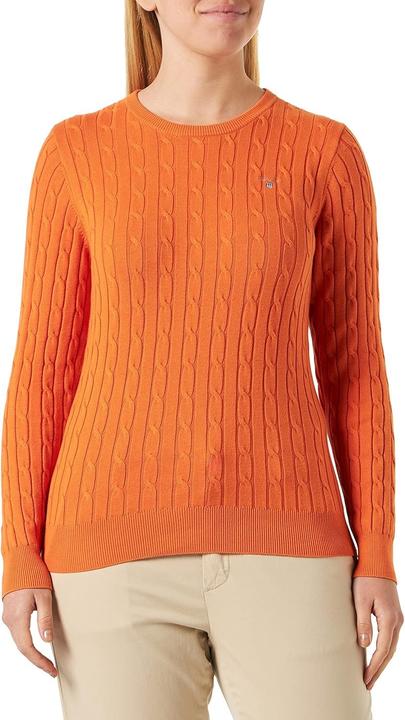 Produktbild GANT Maglione in Cotone Elasticizzato con Collo a C (L)