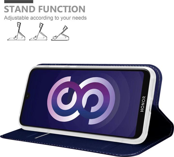 Produktbild Cadorabo Book Classy Style Cover (Huawei Y5 (2019), Honor 8s)