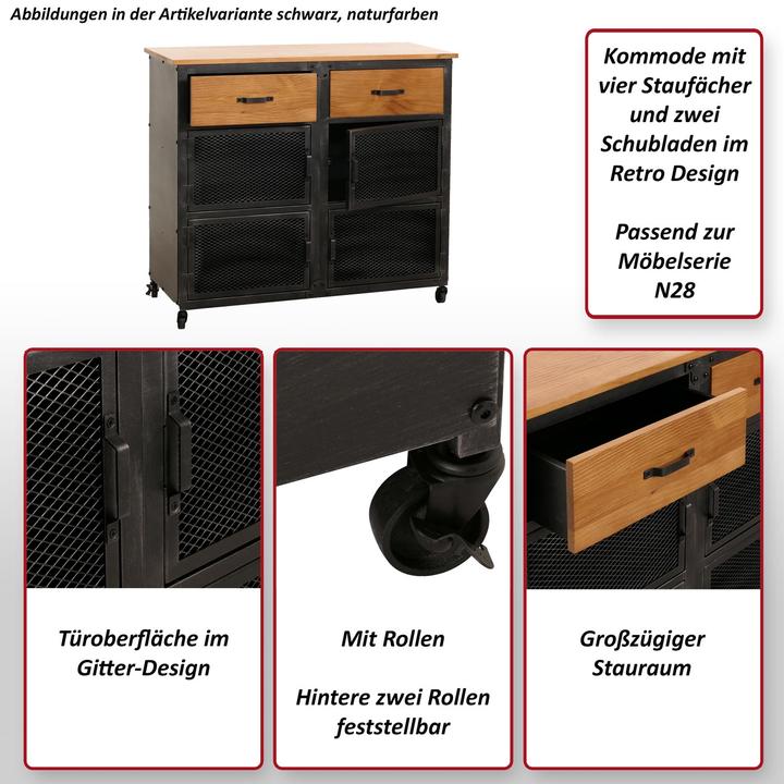 Actual product image MCW N28-KO (100 x 40 x 90 cm)