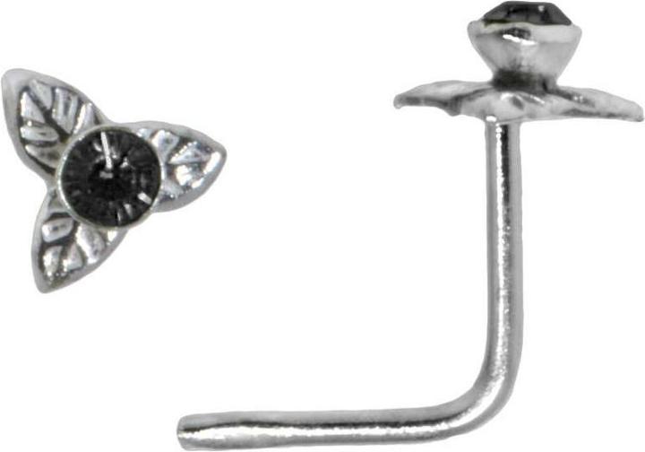 Black, silvery