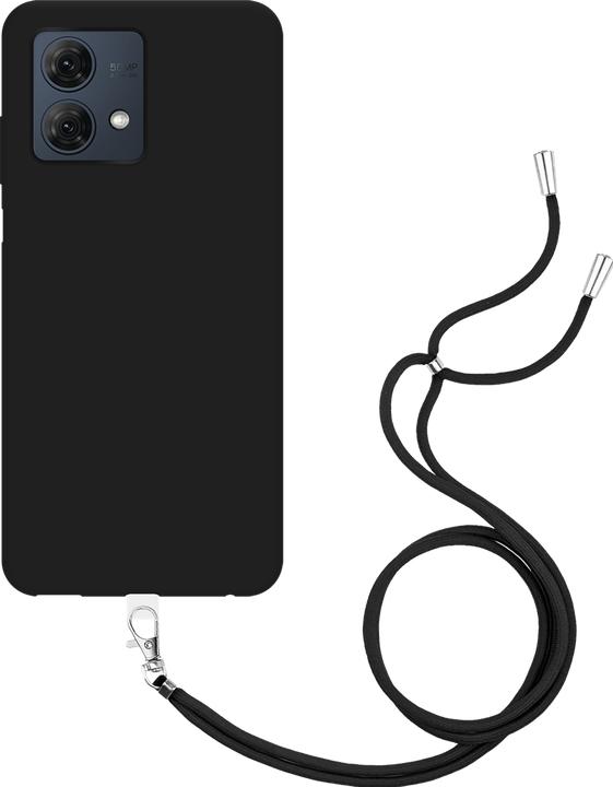 Produktbild Cazy Handykette Hülle Kompatibel mit Motorola Moto G84 5G - Silikon Handyhülle mit Band Necklace Hülle -