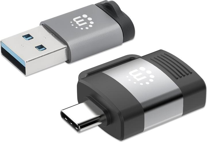 Actual product image Manhattan USB Type C to (USB-A, 3.10 cm)