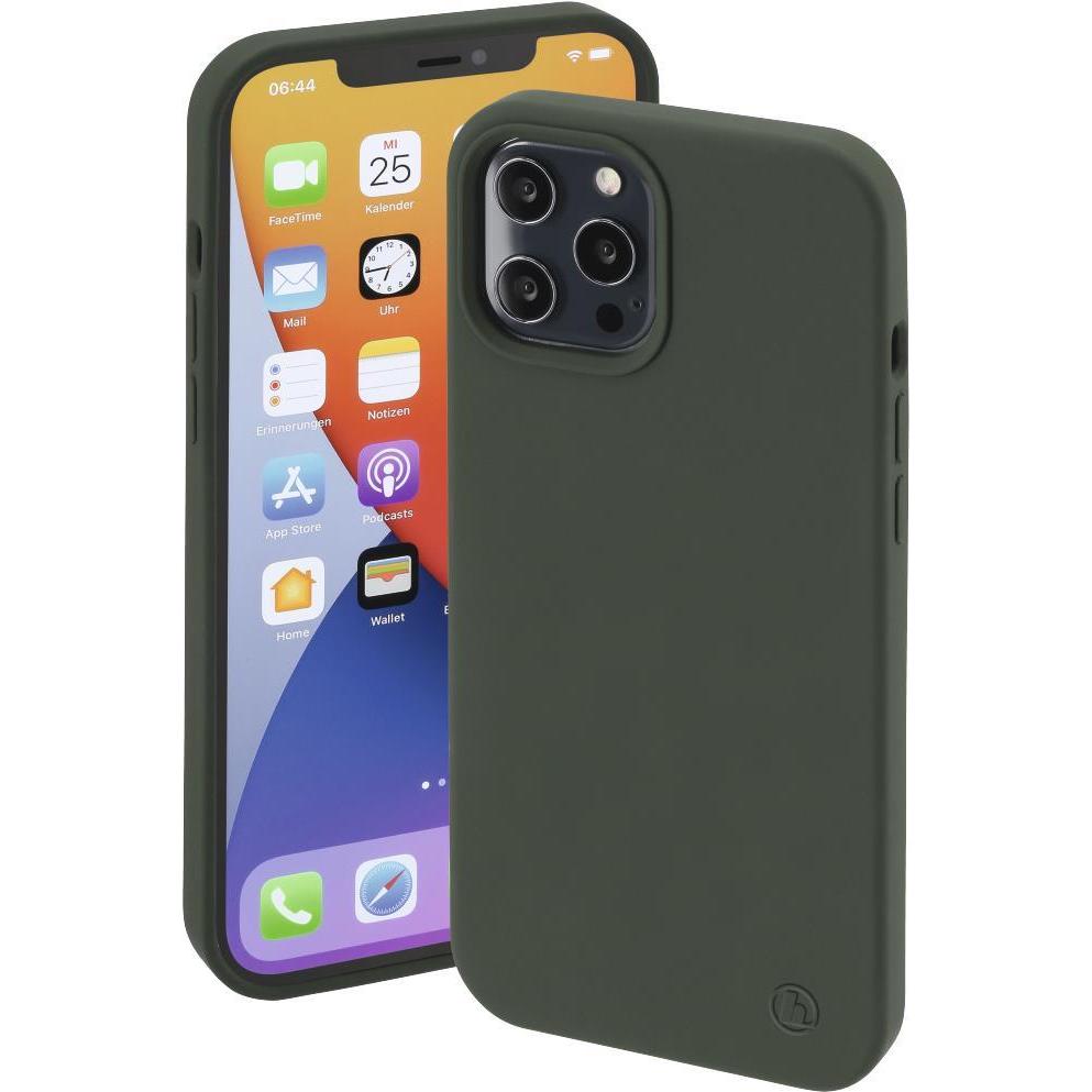 Hama MagCase Finest Feel PRO Handy-Schutzhülle Cover Grün (Apple iPhone 12, Realme 12 Pro+), Smartphone Hülle, Grün