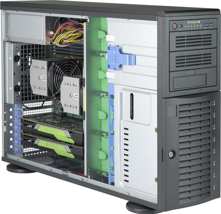 Supermicro SYS-740A-T workstation DDR4-SDRAM Tower Intel® Xeon