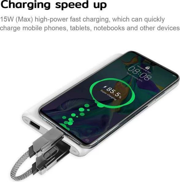 Image du produit MU Classic Câble de chargement 4 en 1 (USB 3.0, 100 W)