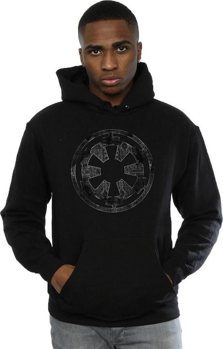 Immagine prodotto Star Wars Felpa con cappuccio Uomo Galactic Empire Plans (S)