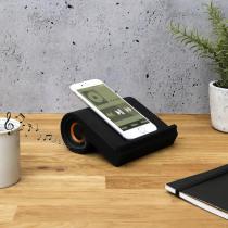 Actual product image Be Mix wireless speaker with induction charger