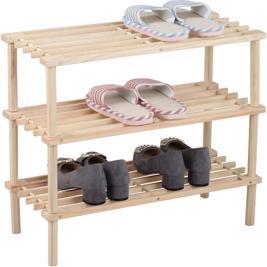 Produktbild Eddy Shoe rack 3-tier (74 x 26 x 50 cm)
