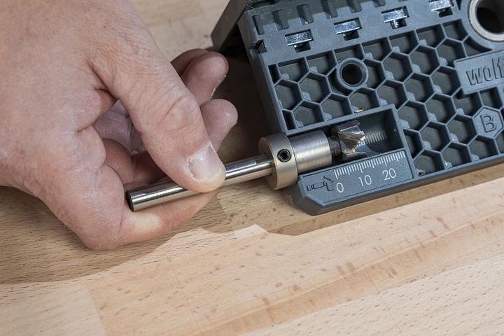 Actual product image wolfcraft Exzenter-Möbelverbinder