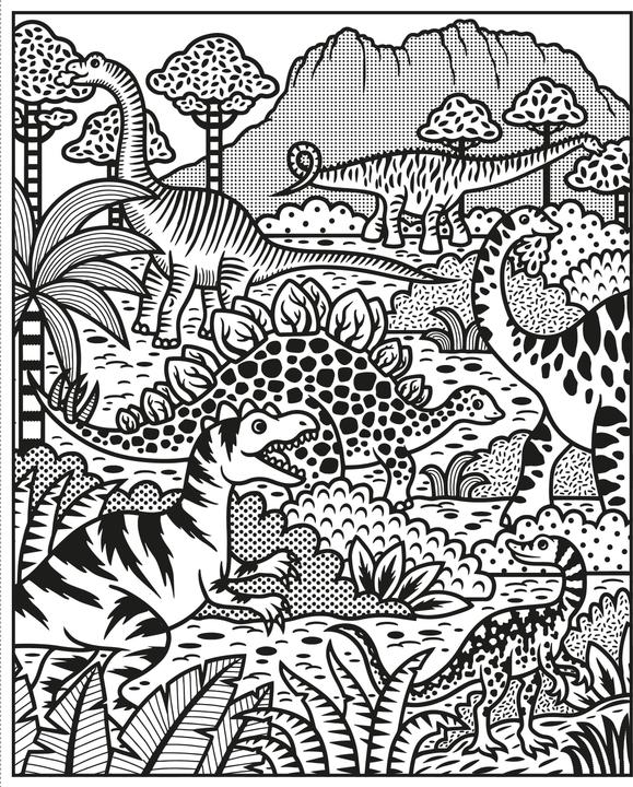 Produktbild Dinosaurs Magic Painting Book