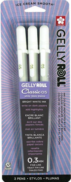 Produktbild Sakura Gelly Roll (Weiss, 3 x)