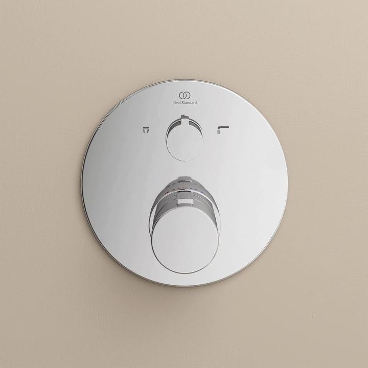 Productafbeelding Ideal Standard Badmengkraan met thermostaat Ceratherm T100 chroom glanzend A5814AA