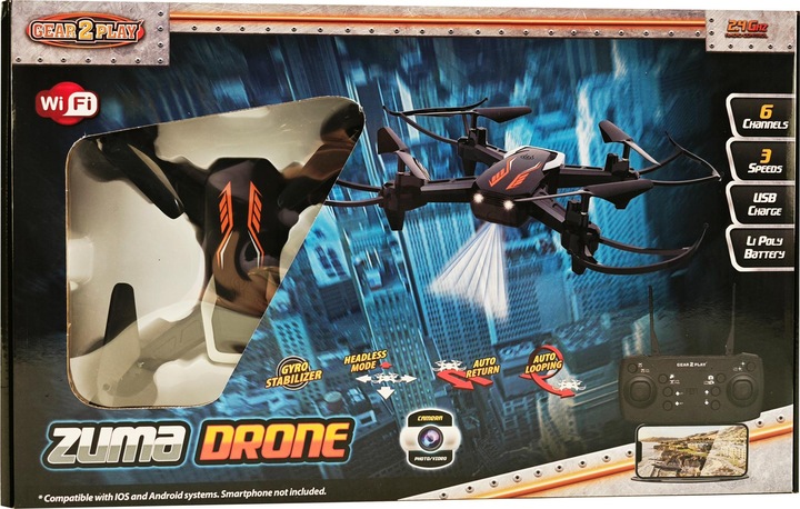 Immagine prodotto Gear2play Drone (40 min, 800 g, 0.70 Mpx)
