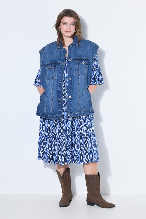 Produktbild Studio Untold Jeansweste, oversized, offene Seitennähte (58, 60)