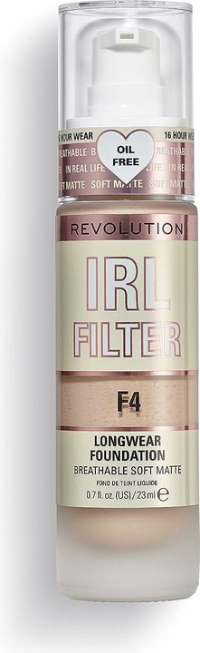 Produktbild Makeup Revolution IRL FILTER longwear foundation #F4 23ml