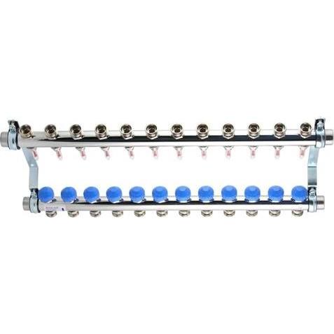 Watts Manifold 12 kredse m/flowmeter, Zubehör Heizen