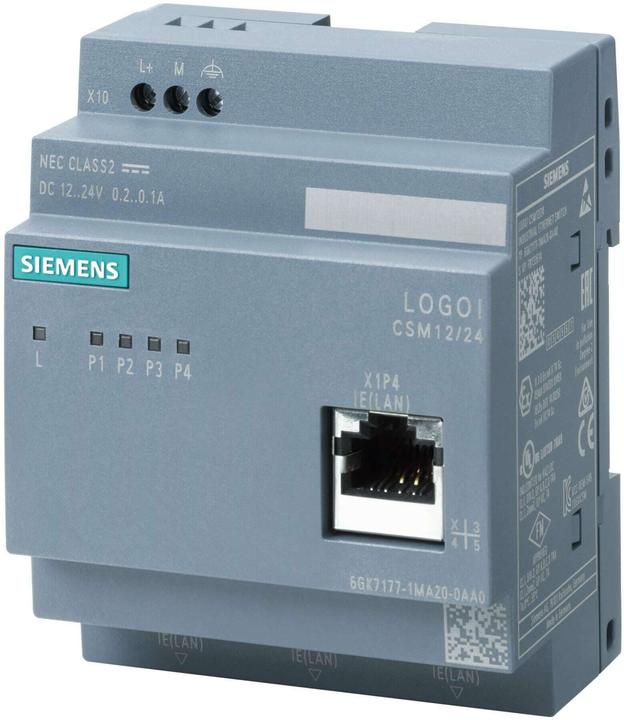 Actual product image Siemens LOGO! 8 CSM12/24 Communication (4 ports)