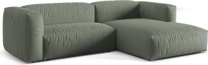 Image du produit Micadoni Canapé D'Angle Droit Modulaire, "Martina", 2 Places, 283x176x75 Fabriqué en Europe (Canapé modulaire, Canapé d'angle)