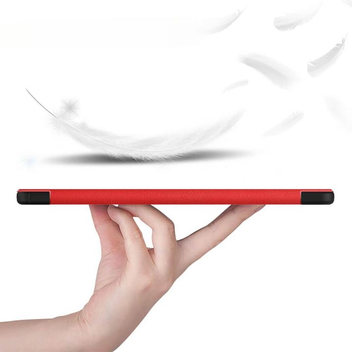 Image du produit Cover-Discount Galaxy Tab A9 - Étui Smart Tri-fold rouge (Galaxy Tab A9)