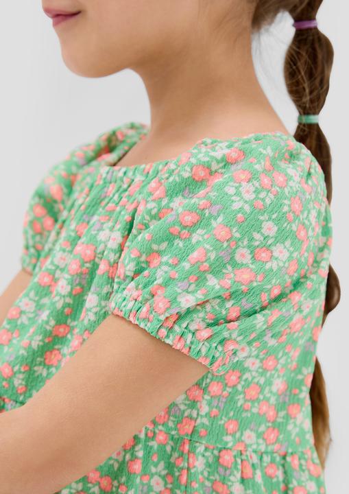 Image du produit s.Oliver Kleid Crêpe-Kleid mit Puffärmeln (110)