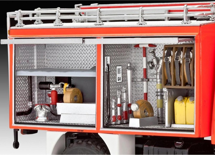 Produktbild Revell Mercedes-Benz Unimog U 1300 L TLF 8/18
