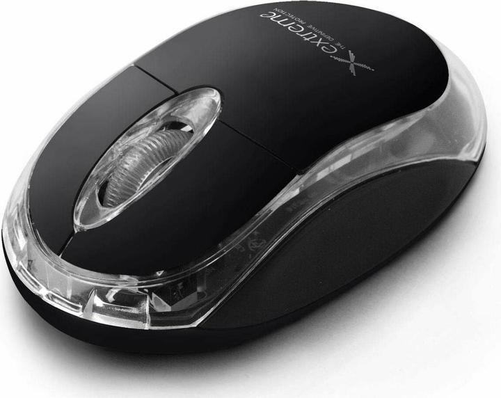 Actual product image Extreme HARRIER XM105K mouse (optical, 1000 DPI, black) (Cable)