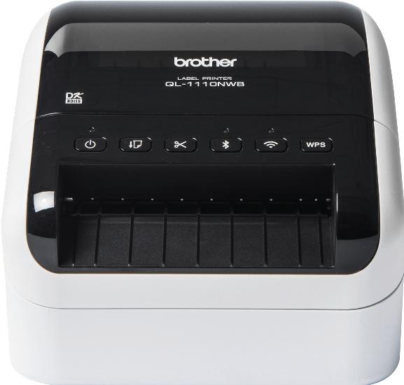 Produktbild Brother Etiquetadora - Rotuladora Ql1110nwbc Blanco (300 dpi)