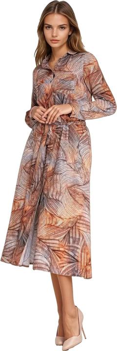Produktbild Nife Midi-Hemdkleid aus Viskose für Damen (36)