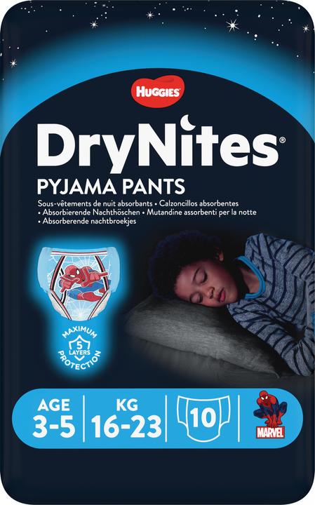 Image du produit Huggies DryNites 3-5 ans (Pack, 10 pcs)