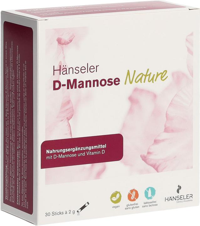 Produktbild Hänseler D-Mannose Nature (30 Stk., 88 g)