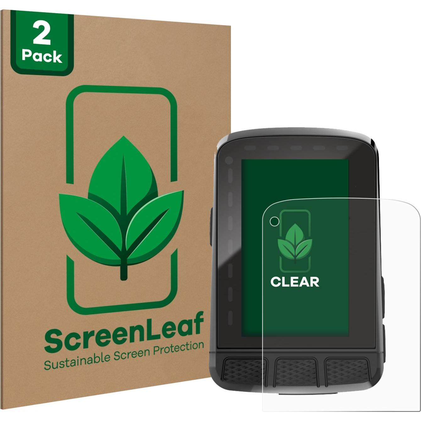 ScreenLeaf, Fahrzeug Navigation Zubehör, Schutzfolie nachhaltiger Displayschutz Displayschutzfolie Folie Klar Transparen...