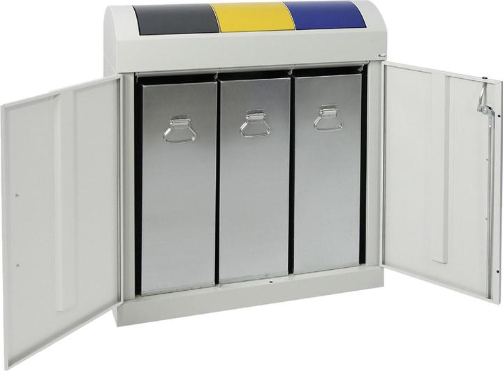 Actual product image kaiserkraft Recyclable material collecting and sorting system (135 l)