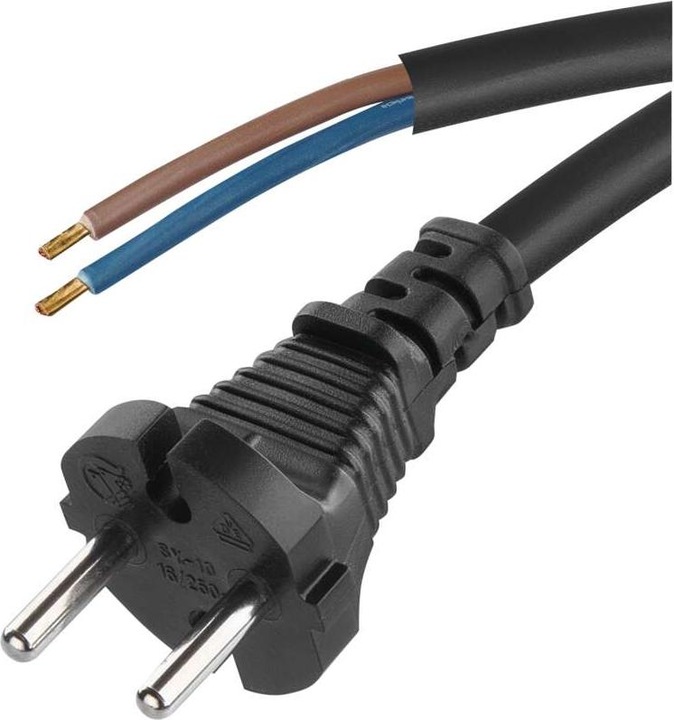 Emos Connecting cable H05RR-F 2x1 3m (S03030) (3 m)